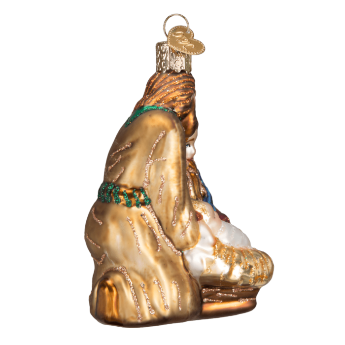 Old World Christmas Blown Glass Holy Family Ornament