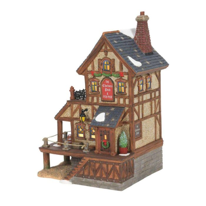 Dept 56 Dickens Village Chelsea on the Thames Pub