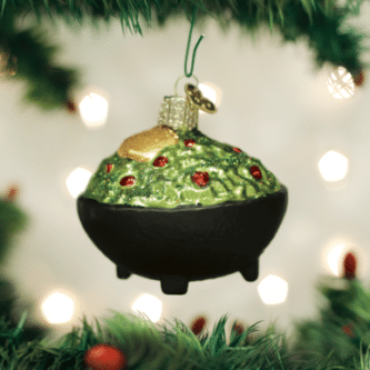 Old World Christmas Blown Glass Guacamole Ornament