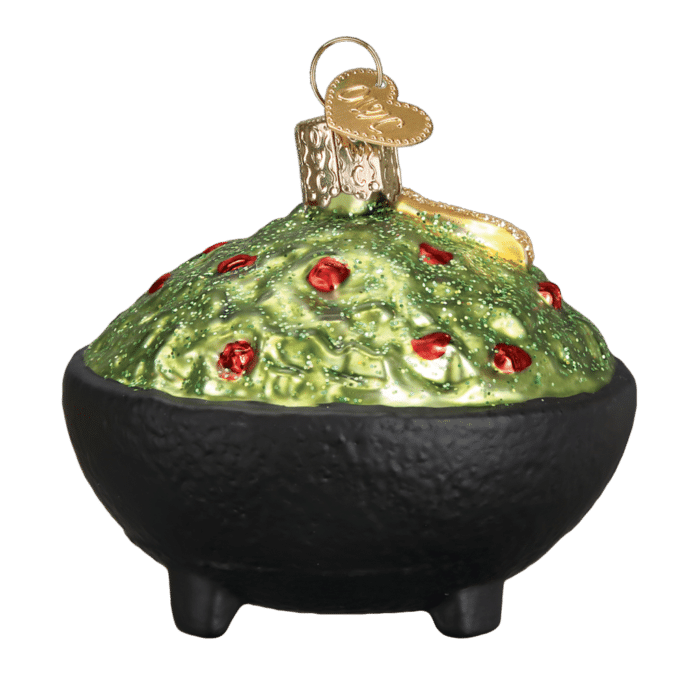 Old World Christmas Blown Glass Guacamole Ornament