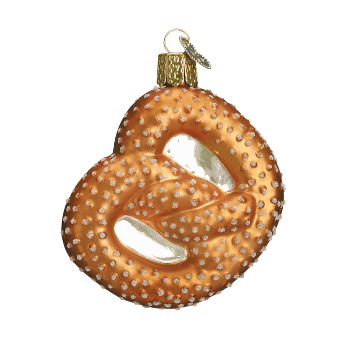 Old World Christmas Blown Glass Pretzel Ornament