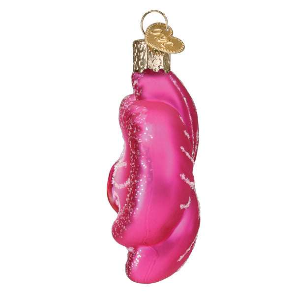 Pink Orchid Ornament Old World Christmas