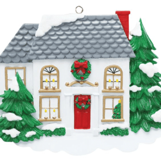 Happy Holiday Home Personalized Ornament