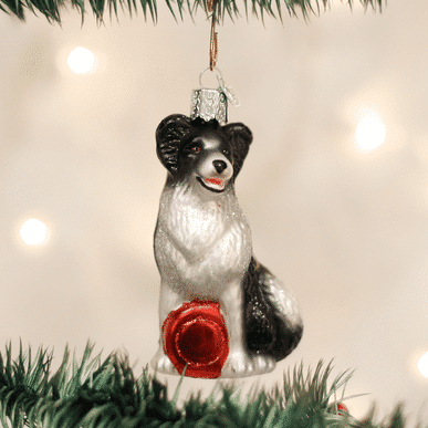 Border Collie Ornament Old World Christmas