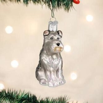 Grey Schnauzer Ornament Old World Christmas
