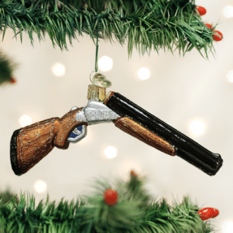 Old World Christmas Blown Glass Shotgun Ornament