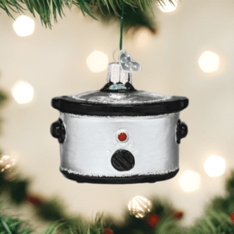 Old World Christmas Blown Glass Slow Cooker Ornament