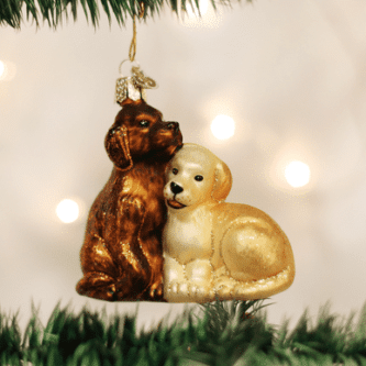 Puppy Love Ornament Old World Christmas