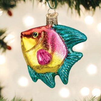 Tropical Angelfish Ornament Old World Christmas