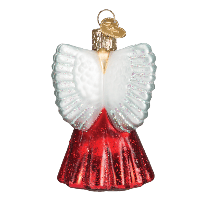 Old World Christmas Baby Angel Blown Glass Ornament