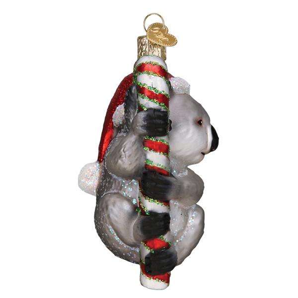 Old World Christmas Blown Glass Christmas Koala Ornament