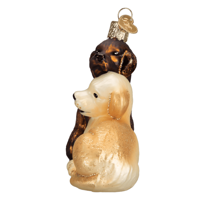 Puppy Love Ornament Old World Christmas