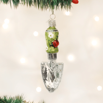 Old World Christmas Blown Glass Garden Trowel Ornament