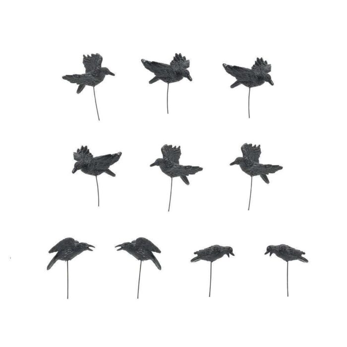 Dept 56 Halloween Village Individual Crows