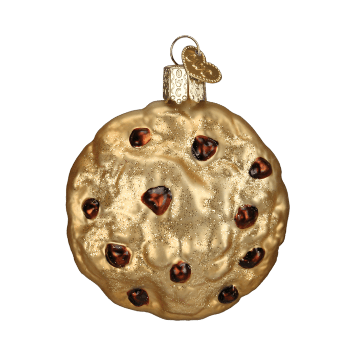 Old World Christmas Blown Glass Chocolate Chip Cookie Ornament