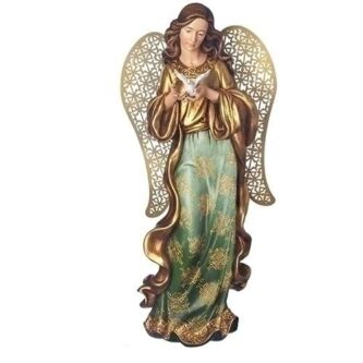 Golden Angel with Laser Cut Wings