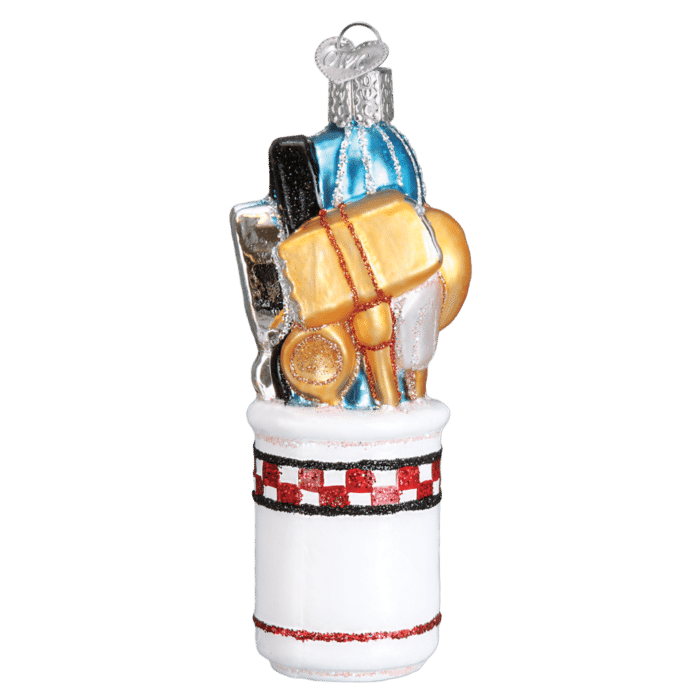 Old World Christmas Blown Glass Kitchen Untensils Ornament