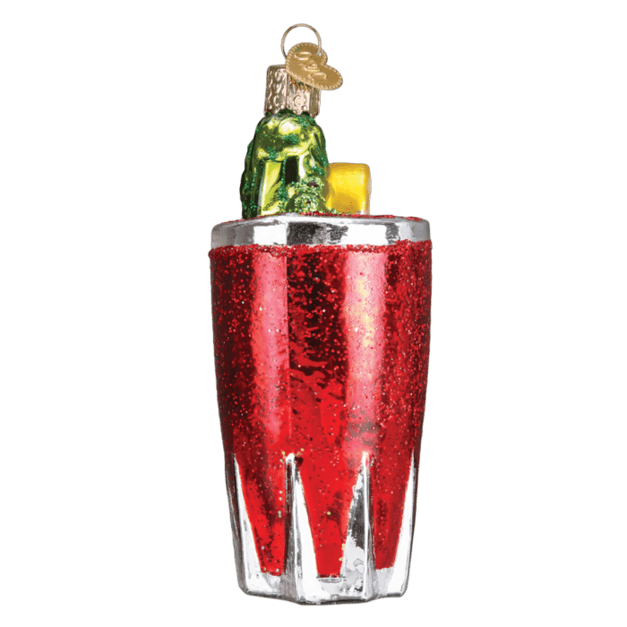 Old World Christmas Blown Glass Bloody Mary Ornament