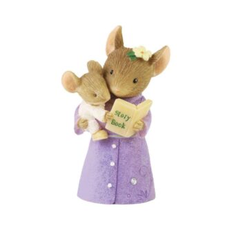 Tails With Heart Reader Mouse Figurine
