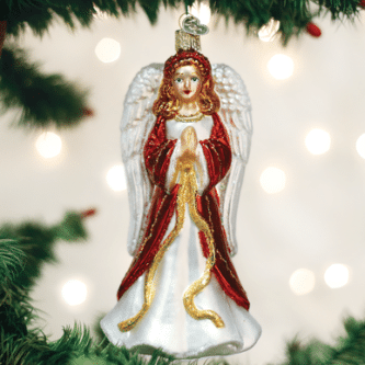 Old World Christmas Blown Glass Divinity Ornament