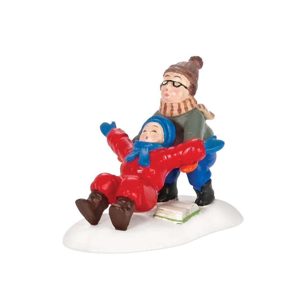 a Christmas Story Village Ralphie to the Rescue Dept 56