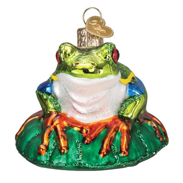 Red eyed Tree Frog Ornament Old World Christmas