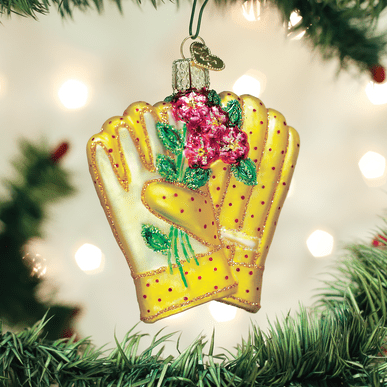 Gardening Gloves Ornament Old World Christmas