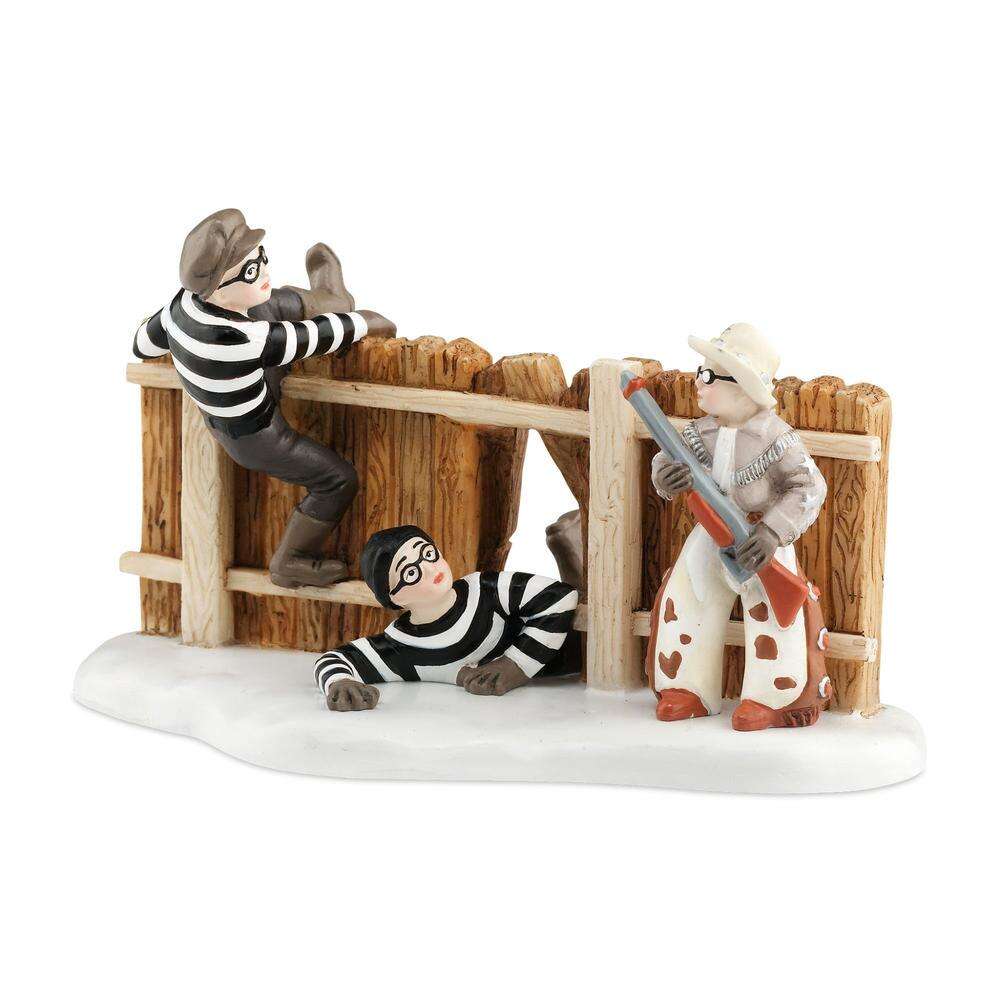 a Christmas Story Village Ralphie  Ol Blue Save the Day Dept 56