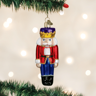 Old World Christmas Blown Glass Nutcracker Prince Ornament