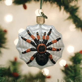 Old World Christmas Blown Glass Tranatula Ornament