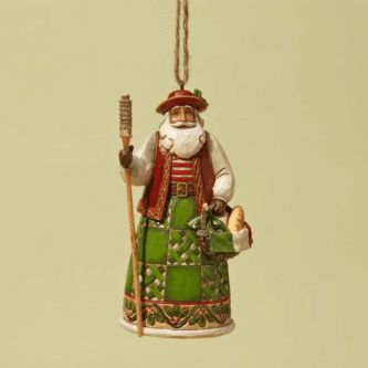 Jim Shore Italian Santa Ornament