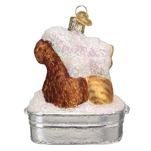 Old World Christmas Blown Glass Bubble Bath Buddies Ornament
