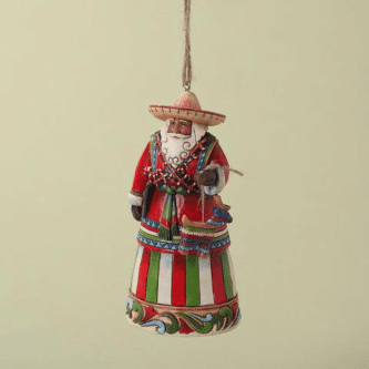 Jim Shore Mexican Santa Ornament