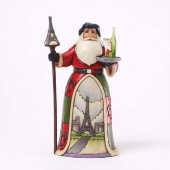 Jim Shore French Santa Figurine