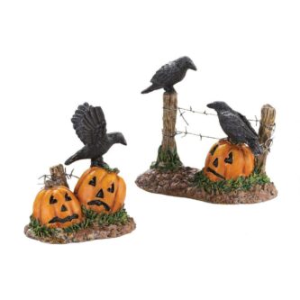 Dept. 56 Halloween Village Halloween Ravens