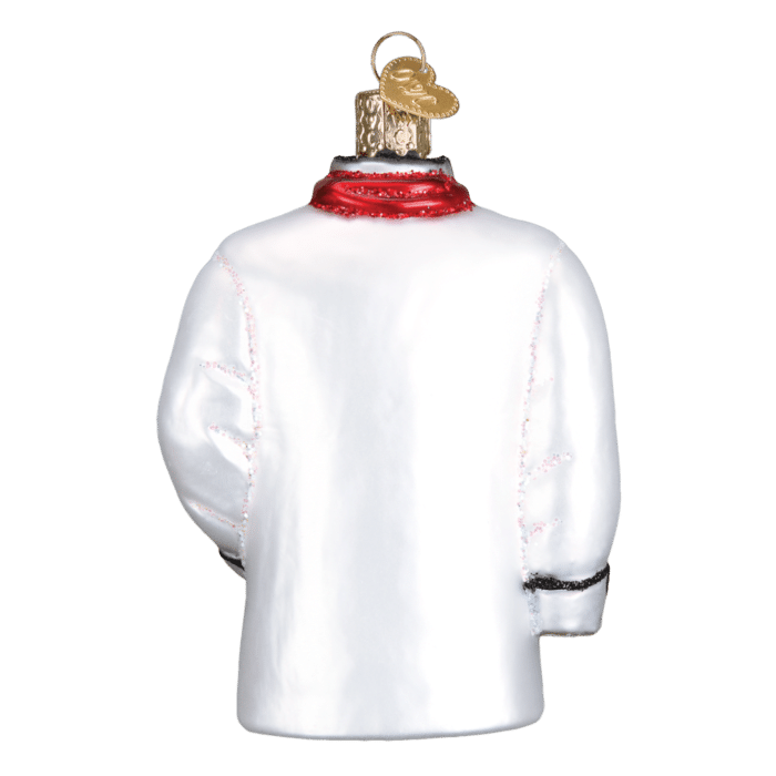Old World Christmas Blown Chef's Coat Ornament