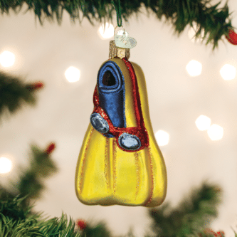 Old World Christmas Blown Glass Swim Flippers Ornament