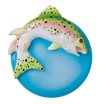 Rainbow Trout Personalized Ornament