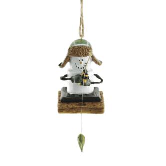 S'mores Ice Fisherman Ornament