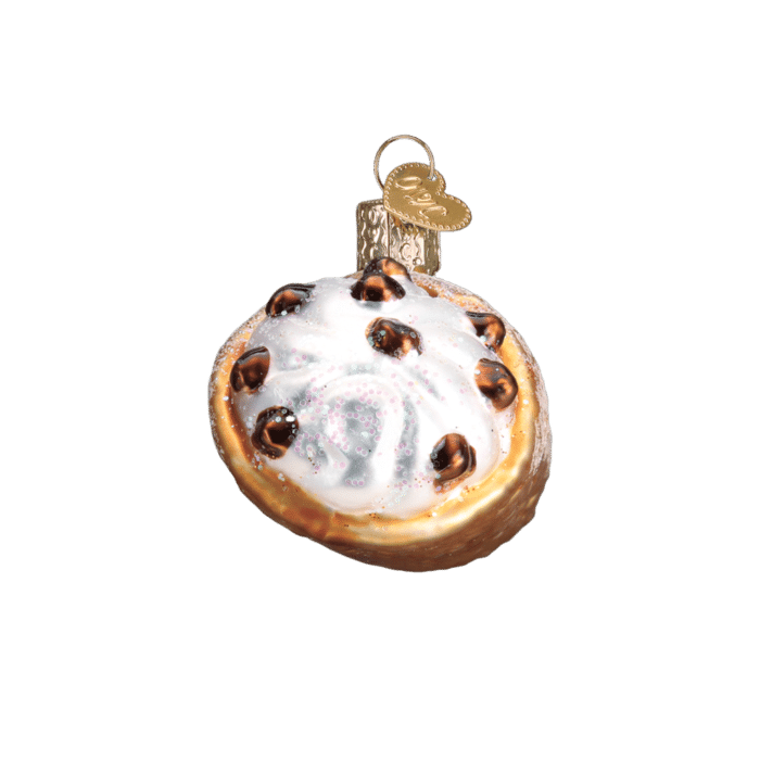 Old World Christmas Blown Glass Cannoli Ornament