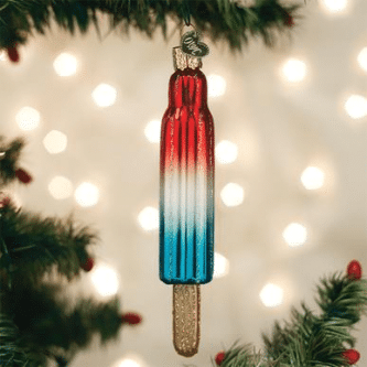 Old World Christmas Blown Glass Ice Pop Ornament