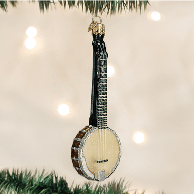 Banjo Ornament Old World Christmas