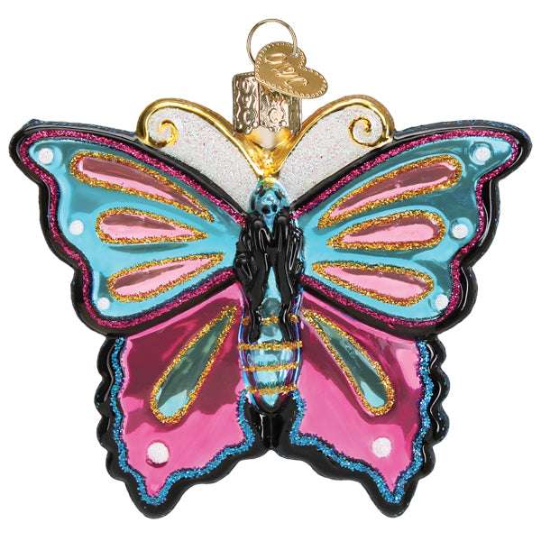 Fanciful Butterfly Ornament Old World Christmas