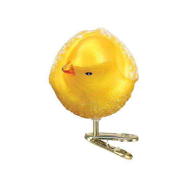 Old World Christmas Blown Glass Canary Ornament