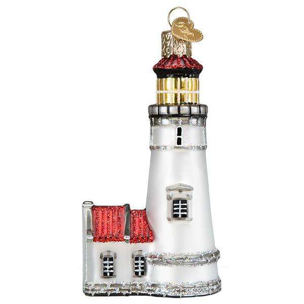 Old World Christmas Blown Glass Heceta Head Lighthouse Ornament