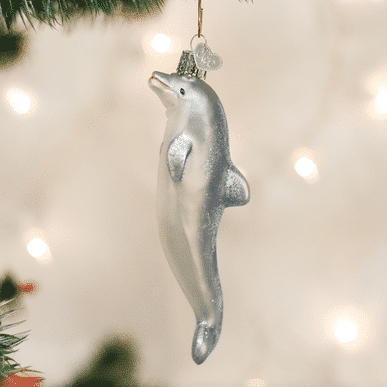 Playful Dolphin Ornament Old World Christmas