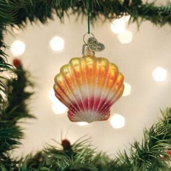 Sunrise Shell Ornament Old World Christmas