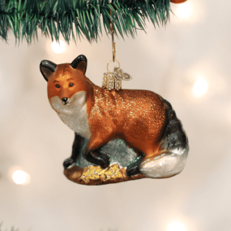 Red Fox Ornament Old World Christmas