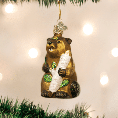 Eager Beaver Ornament Old World Christmas
