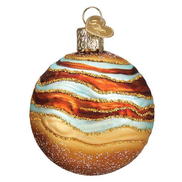 Old World Christmas Blown Glass Jupiter Ornament